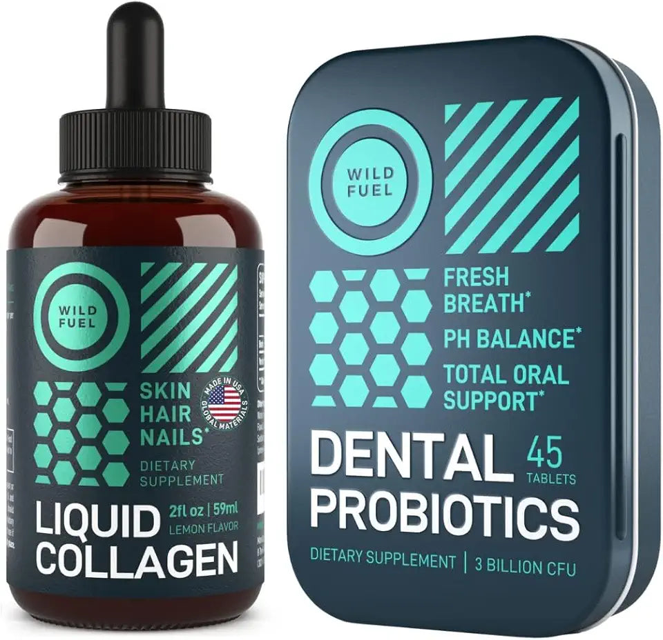 Liquid Collagen Peptides with Biotin and Dental Probiotics P36324