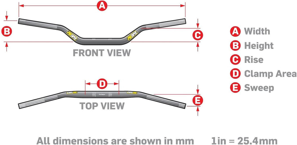Oversized Handlebars Pack of 2 M9028