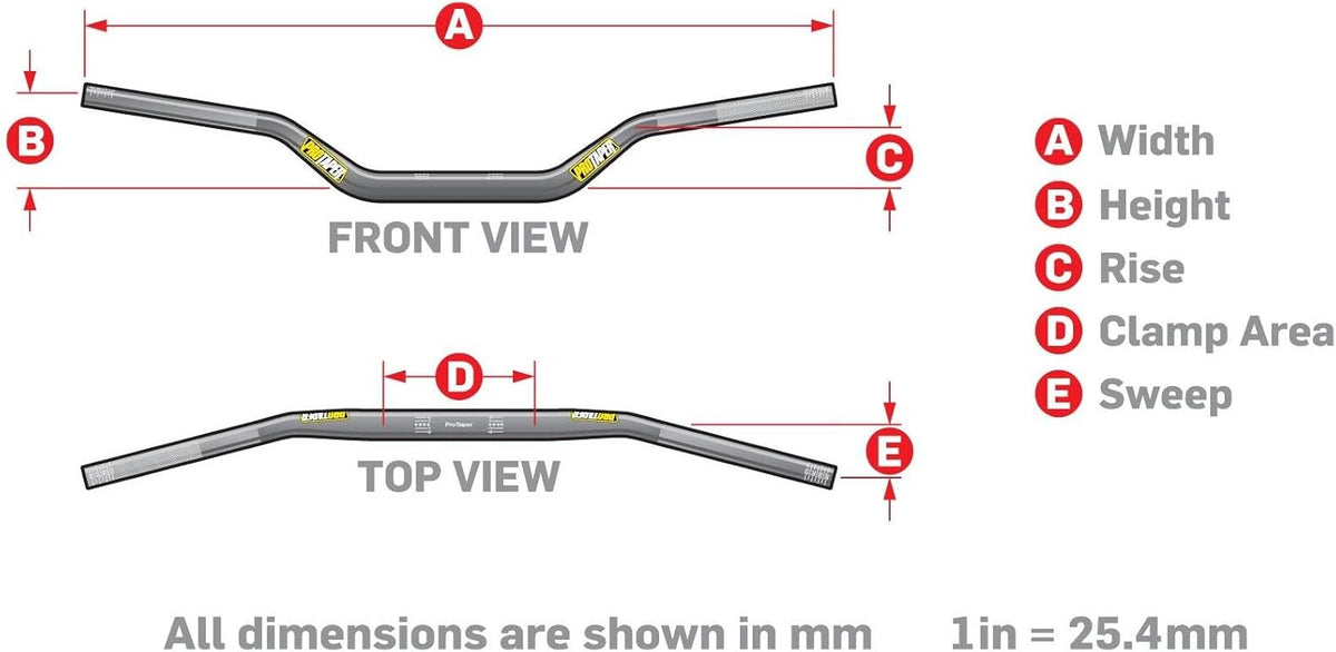 Oversized Handlebars Pack of 2 M9028