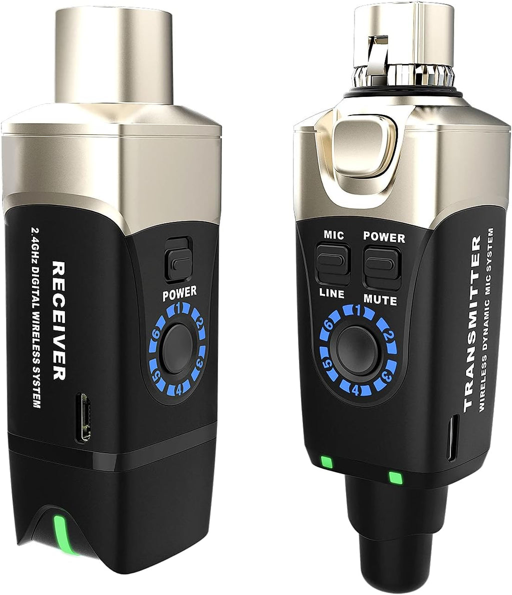 Wireless XLR Microphone System F668