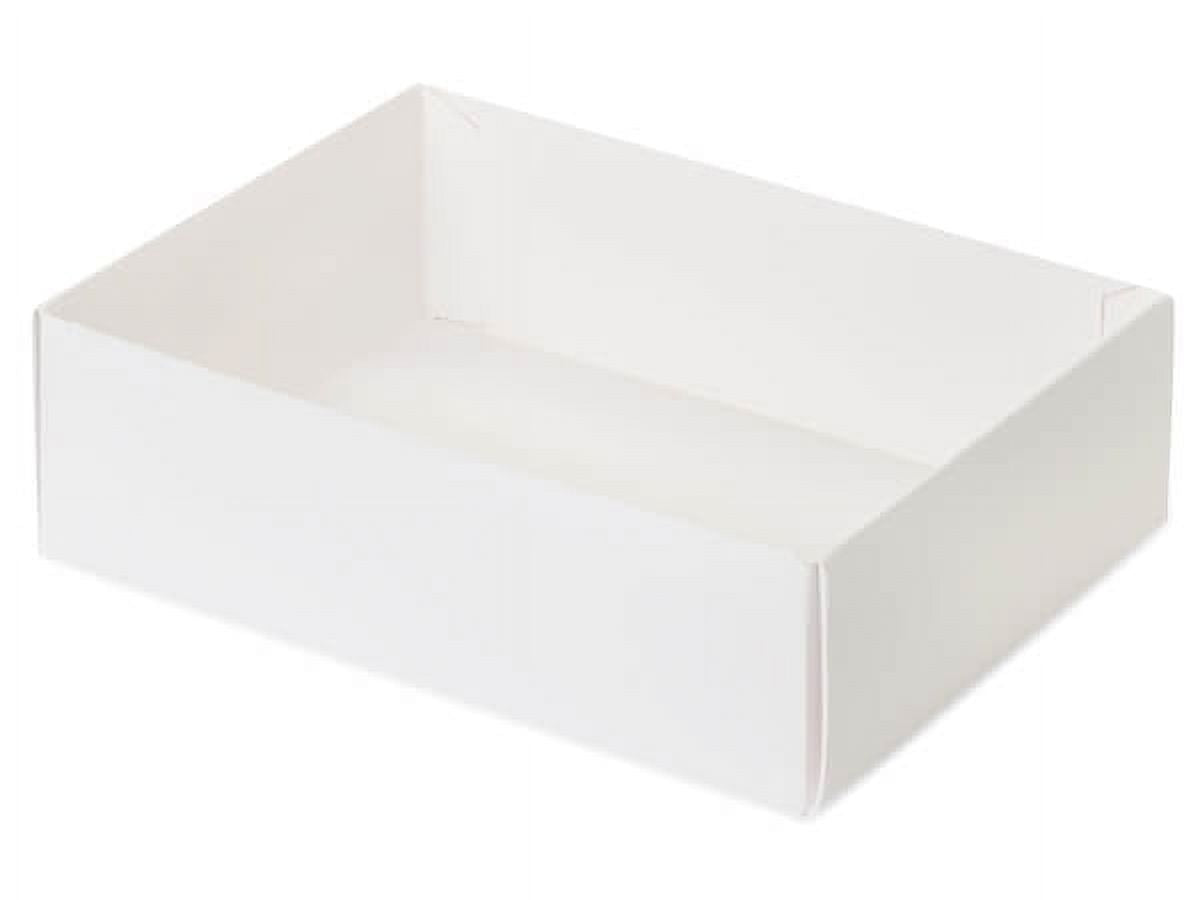White Slide Open Candy Box Base W481