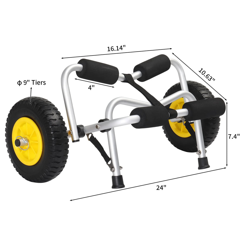 Kayak Canoe Boat Carrier Dolly Cart on Wheel B40145