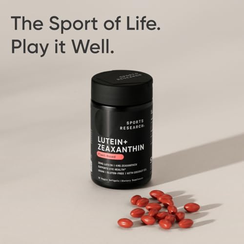 Lutein and Zeaxanthin Capsules - 120 Veggie Softgels Y25036