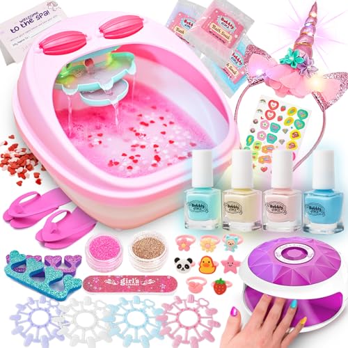 Glow in Dark Kids Spa Day Kit 42+ Pieces O445