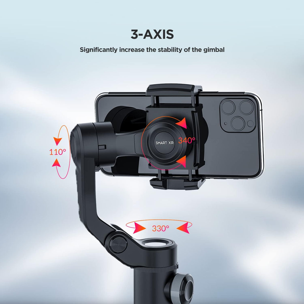3-Axis Gimbal Stabiliser with Tripod Y5926