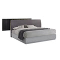 Black Gloss and Gray Gloss Queen 3-Piece Bedroom Set I72360