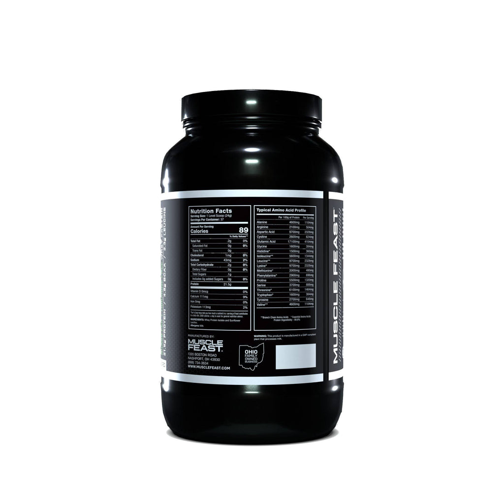 100% Pure Whey Protein Isolate Powder Cappuccino 5 lb U20049