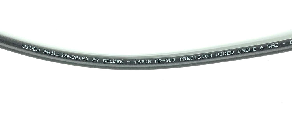 3G/6G HD SDI BNC Cable Black 50ft F104