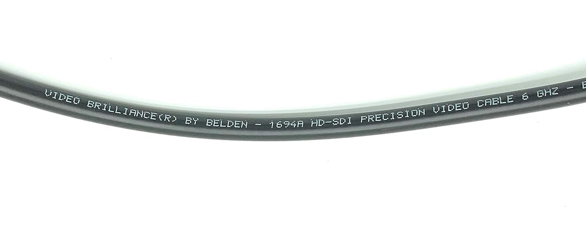 3G/6G HD SDI BNC Cable Black 50ft F104