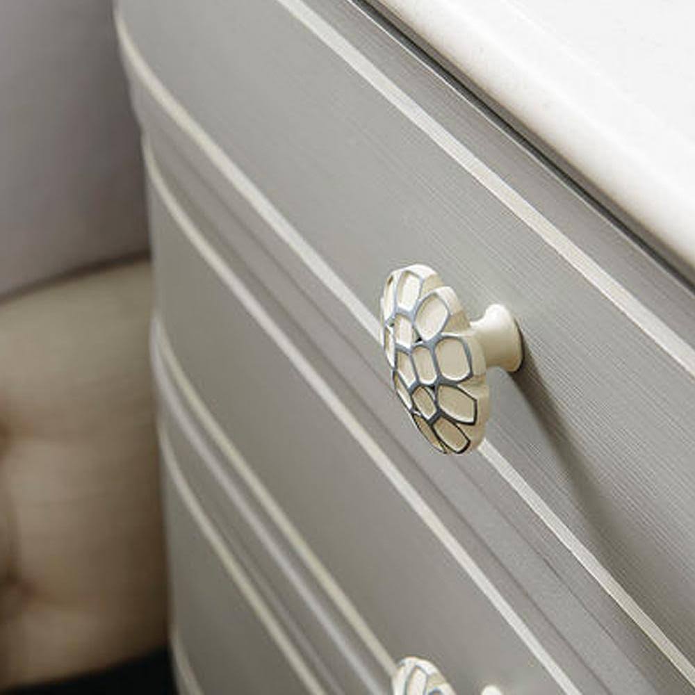 Gray Four Drawer Nightstand G2173
