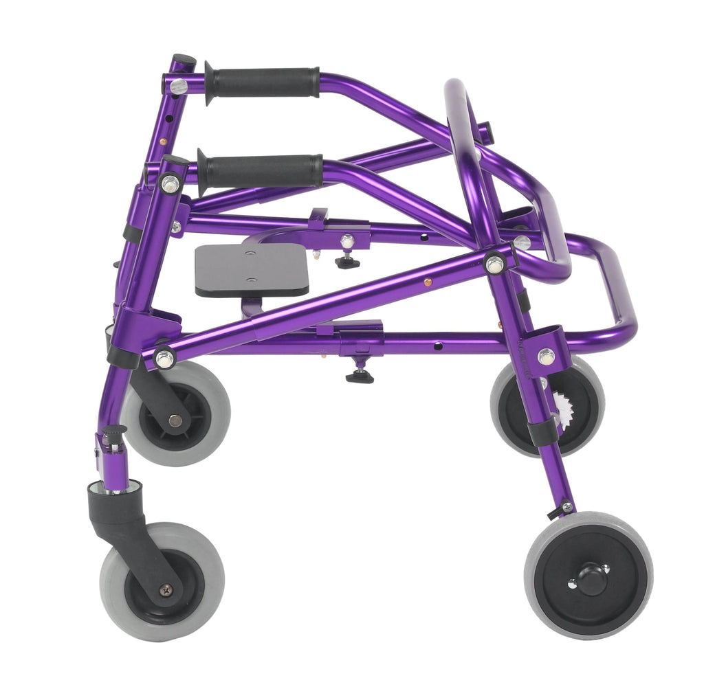 Extra Small Purple Posterior Walker with Seat P683
