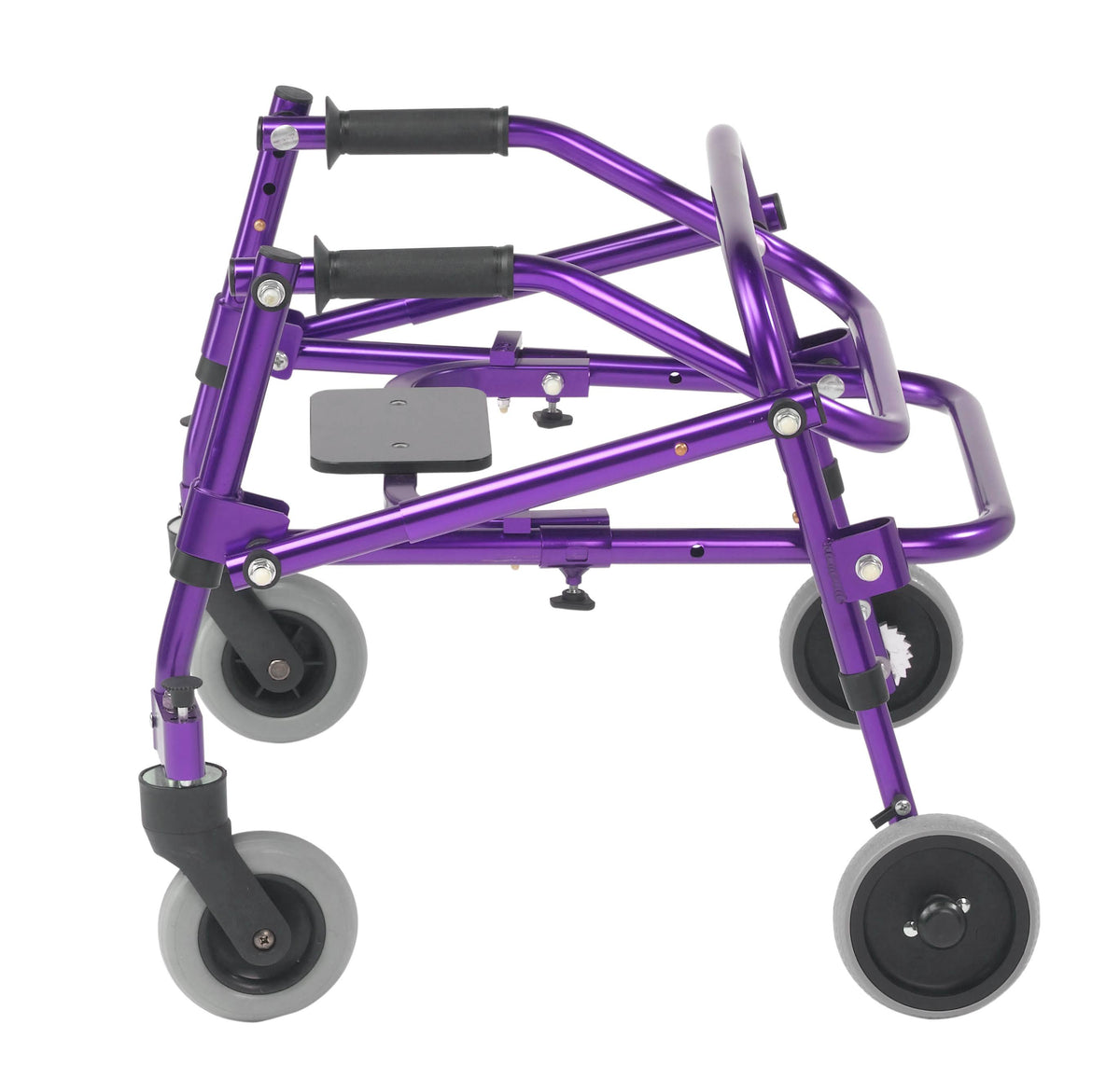 Extra Small Purple Posterior Walker with Seat P683