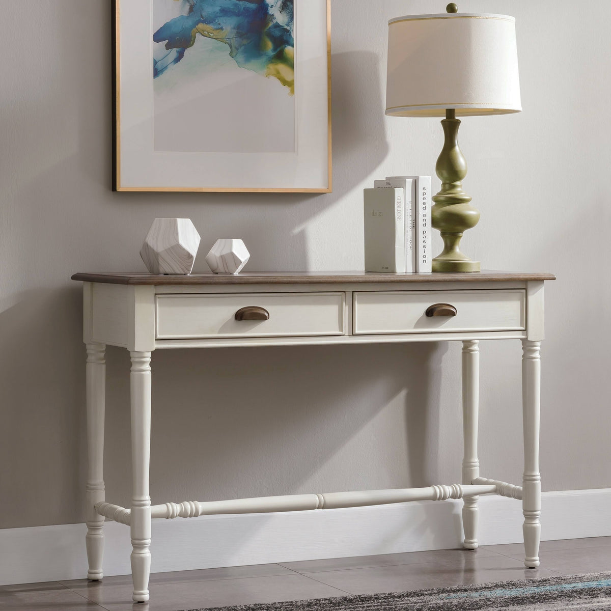 Two Drawer Sofa Table Y9595