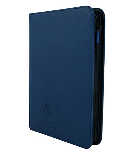 9 Pocket Zipper Binder for 360 Cards Black Side Loaded Pockets K96475