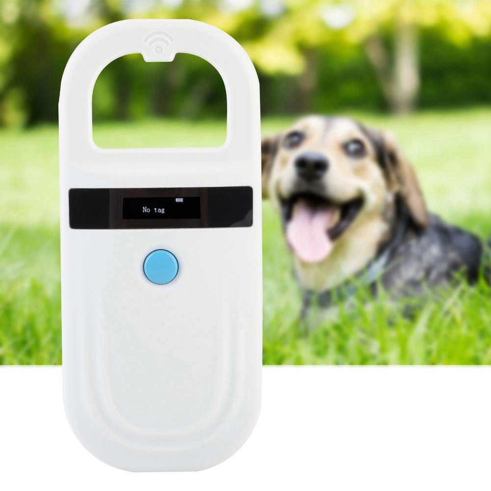 RFID 134.2Khz Pet ID Microchip Scanner with OLED Display M542947