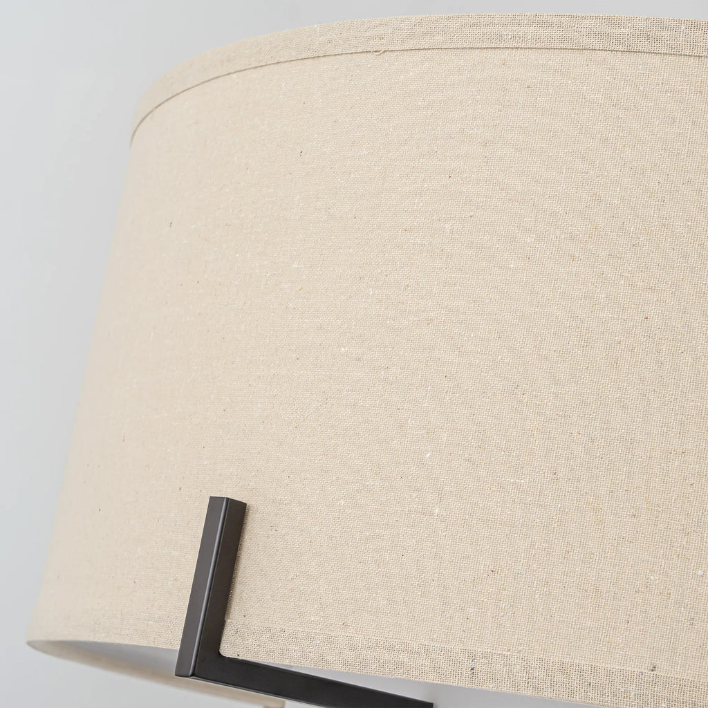 4-Light Dimmable Fabric Drum Shaded Chandelier B156359
