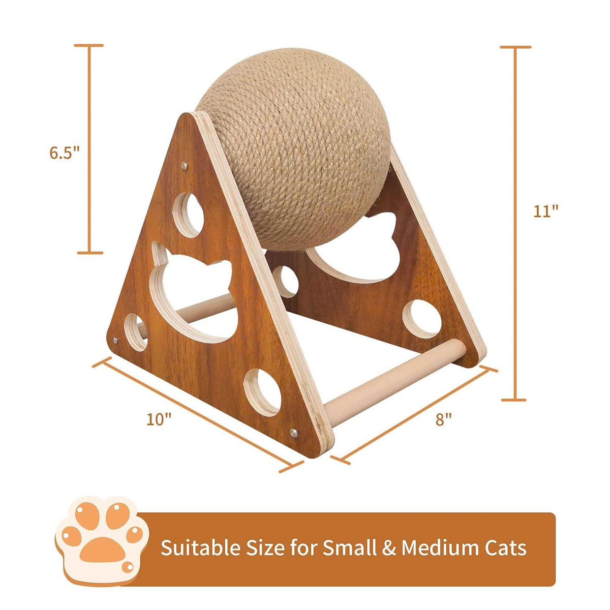 Natural Sisal Cat Scratching Ball Y105411