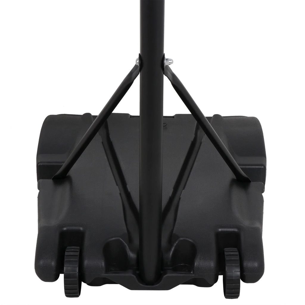 Portable Height Adjustable Basketball Hoop with Wheels T55625