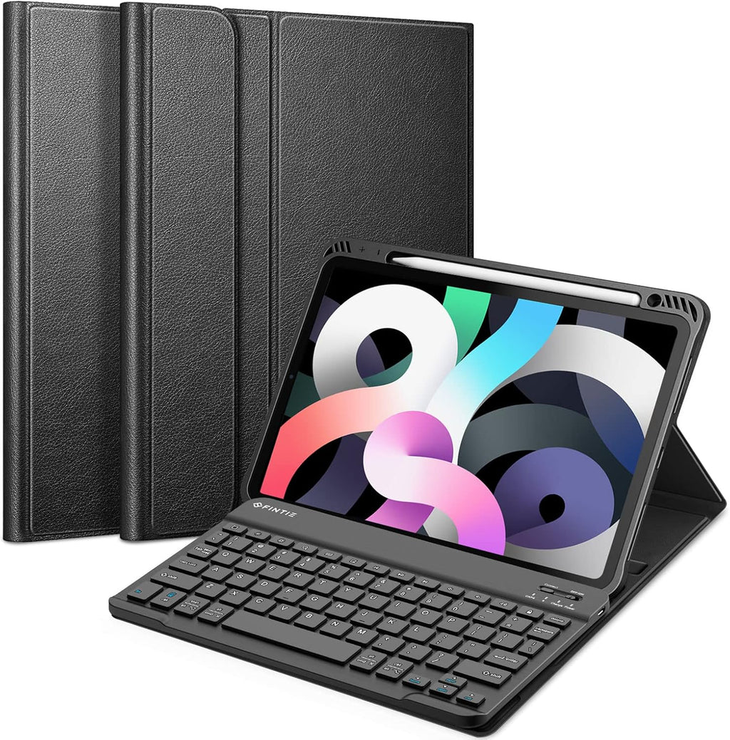 Green Keyboard Case for iPad Air 4th Generation 10.9 Inch 2020 with Detachable Bluetooth Keyboard P26934