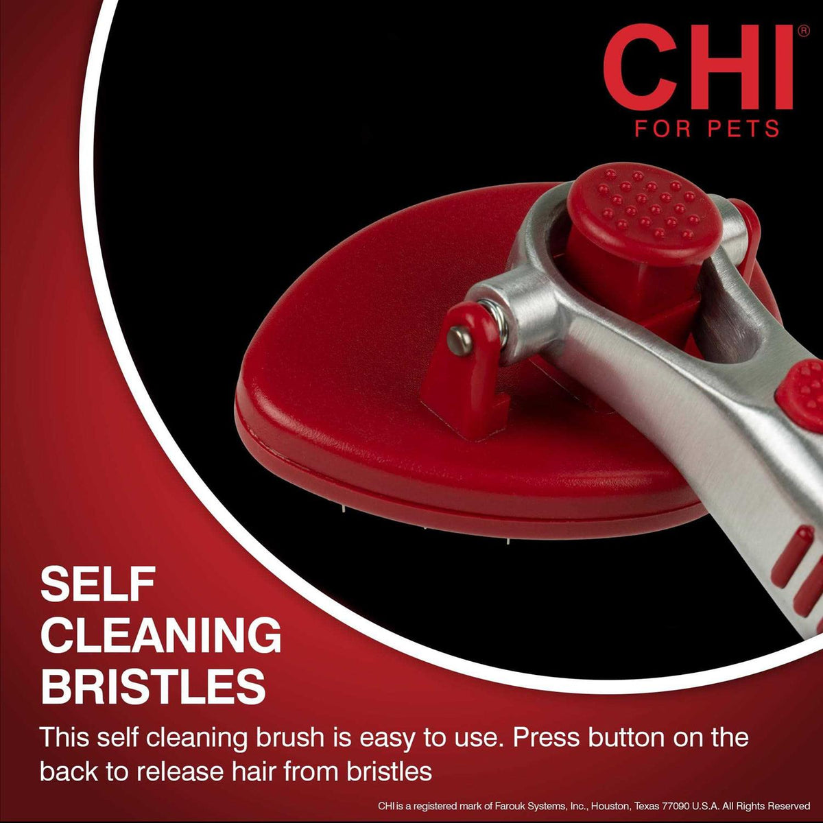 Self Cleaning Pivoting Cat Brush O207