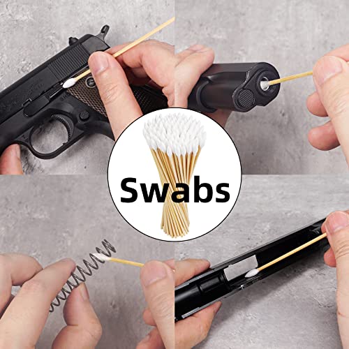 600PCS Long Cotton Bamboo Gun Cleaning Swabs N971372