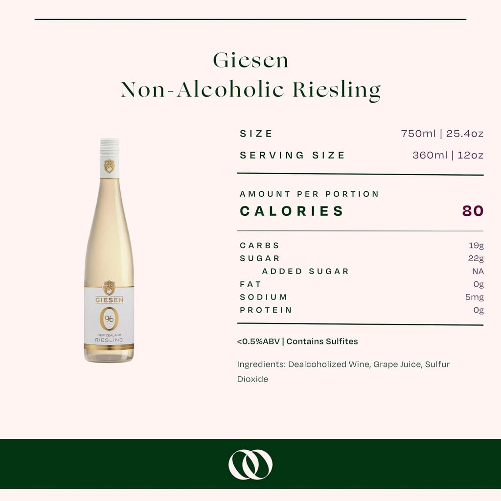 Non-Alcoholic Riesling, 750 ml (25.4 oz) Y106