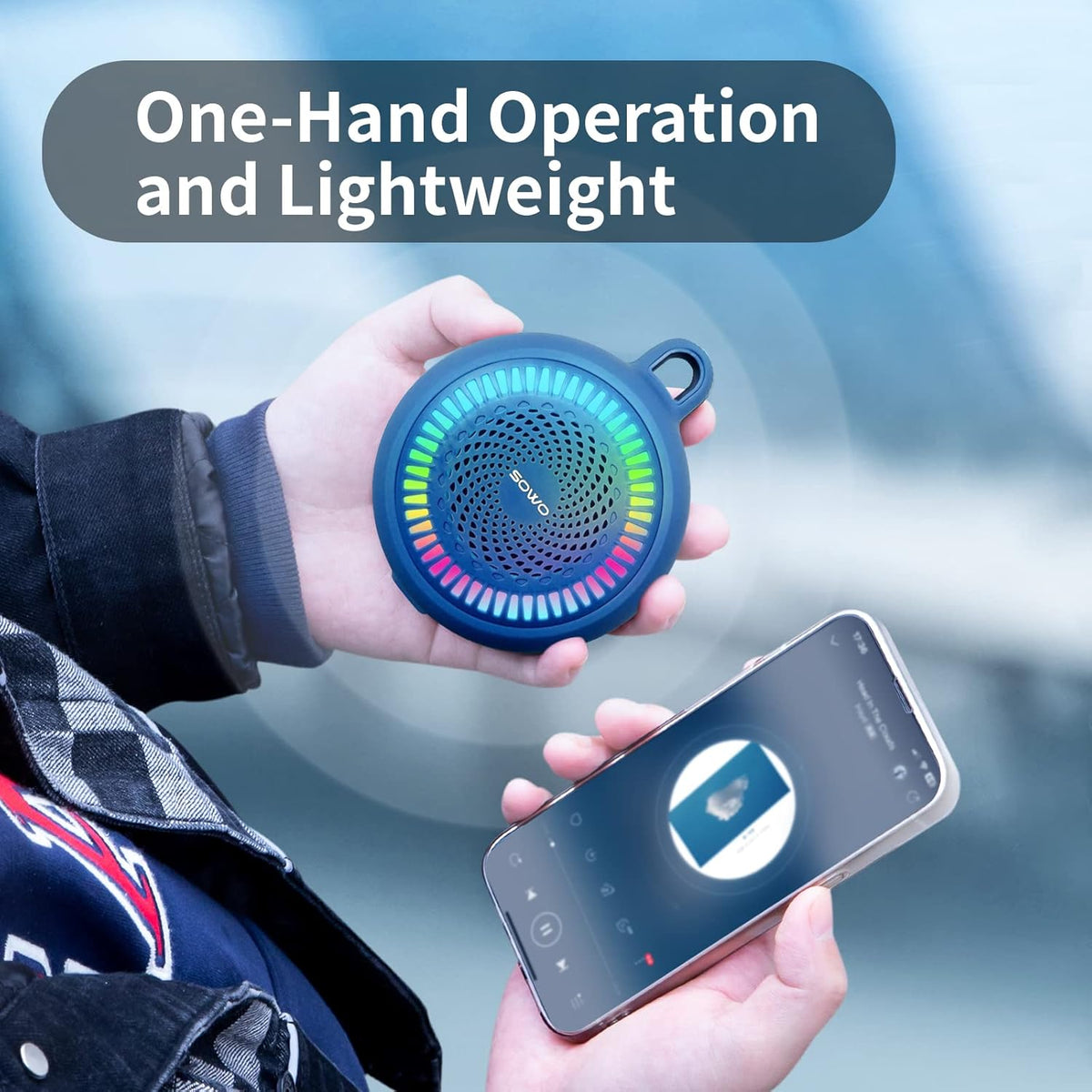 25W IPX7 Waterproof Bluetooth Speaker with 16H Playtime H216951