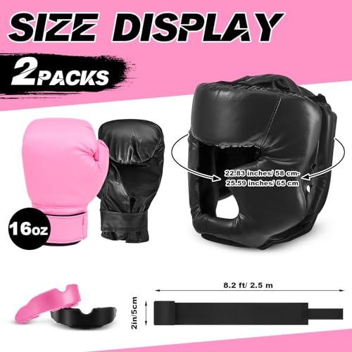 14 Pcs Boxing Set with 16 oz Boxing Gloves D1644