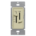 White 2.5A Ceiling Fan Control and LED Dimmer Light Switch W15390