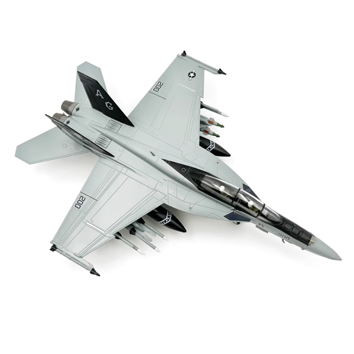 1/72 Scale F/A-18F Super Hornet Fighter Model Alloy Construction I359677