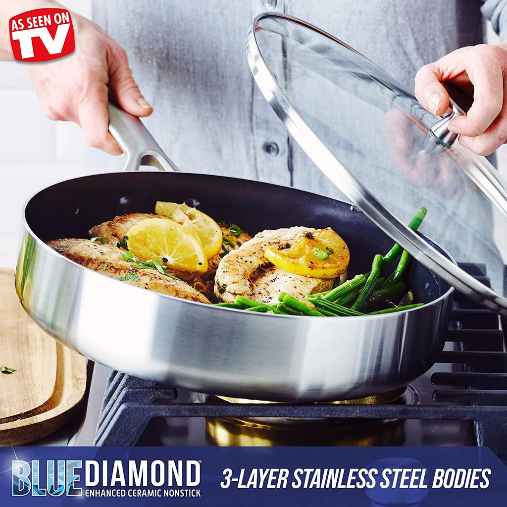 Ceramic Non-stick 6 Piece Cookware Set N27594