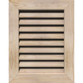 20-in W x 12-in H Smooth Pine Gable Vent A331