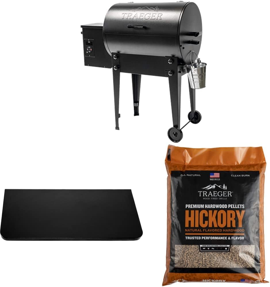Black Portable Wood Pellet Grill and Smoker V774019