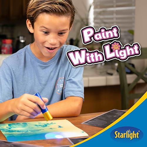 Light-Activated Paper Art Kit with UV Flashlight J92511