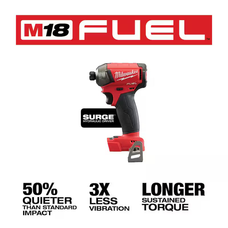18-Volt Lithium-Ion Brushless Cordless 1/4 in. Hex Impact Driver T87543