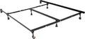 Brown Steel Bed Frame with 6 Legs N4409