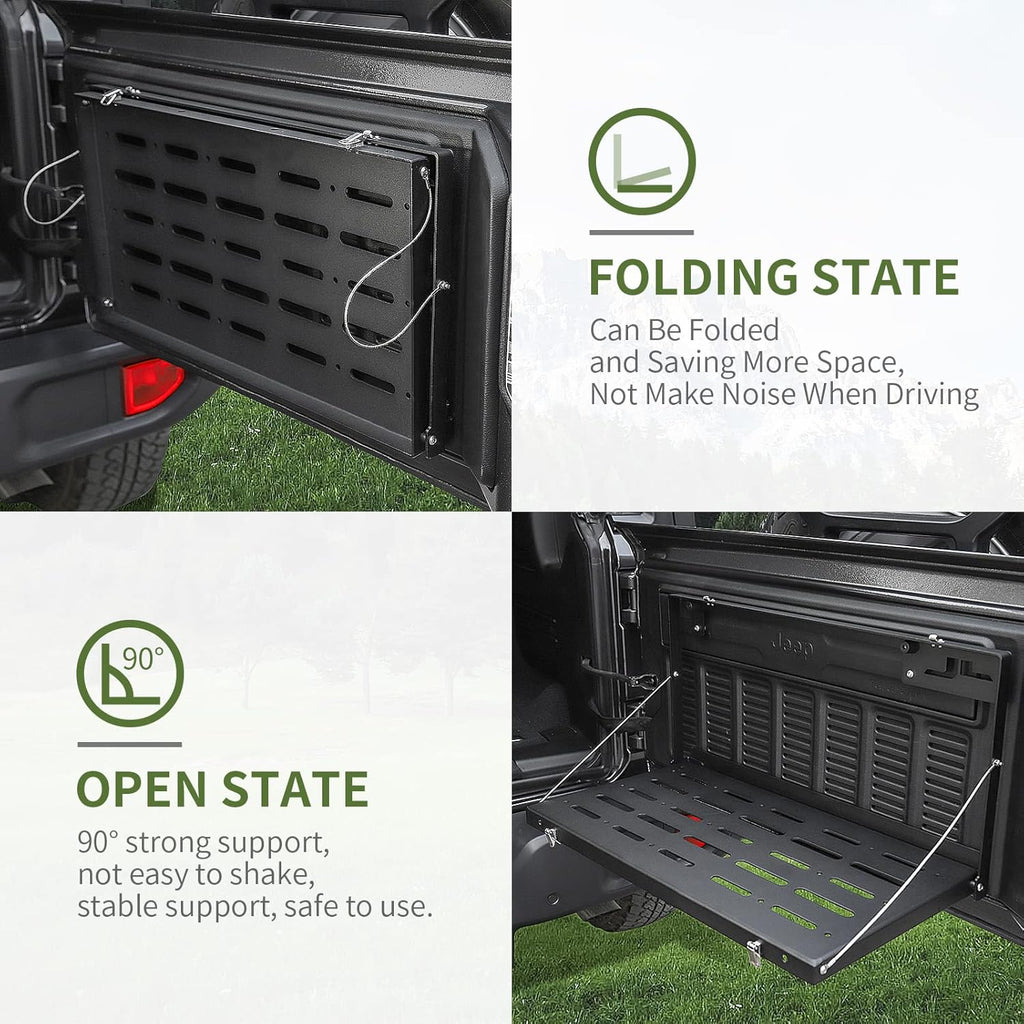 Foldable Aluminum Alloy Tailgate Table A62484