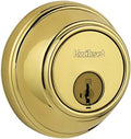 Key Control Deadbolt Smart Key Bright Brass Finish Pack of 2 Y62535