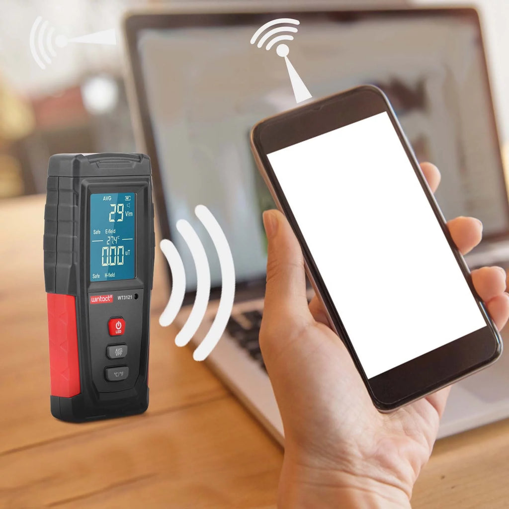 Electromagnetic Field Radiation Detector Handheld Emf Meter R715324
