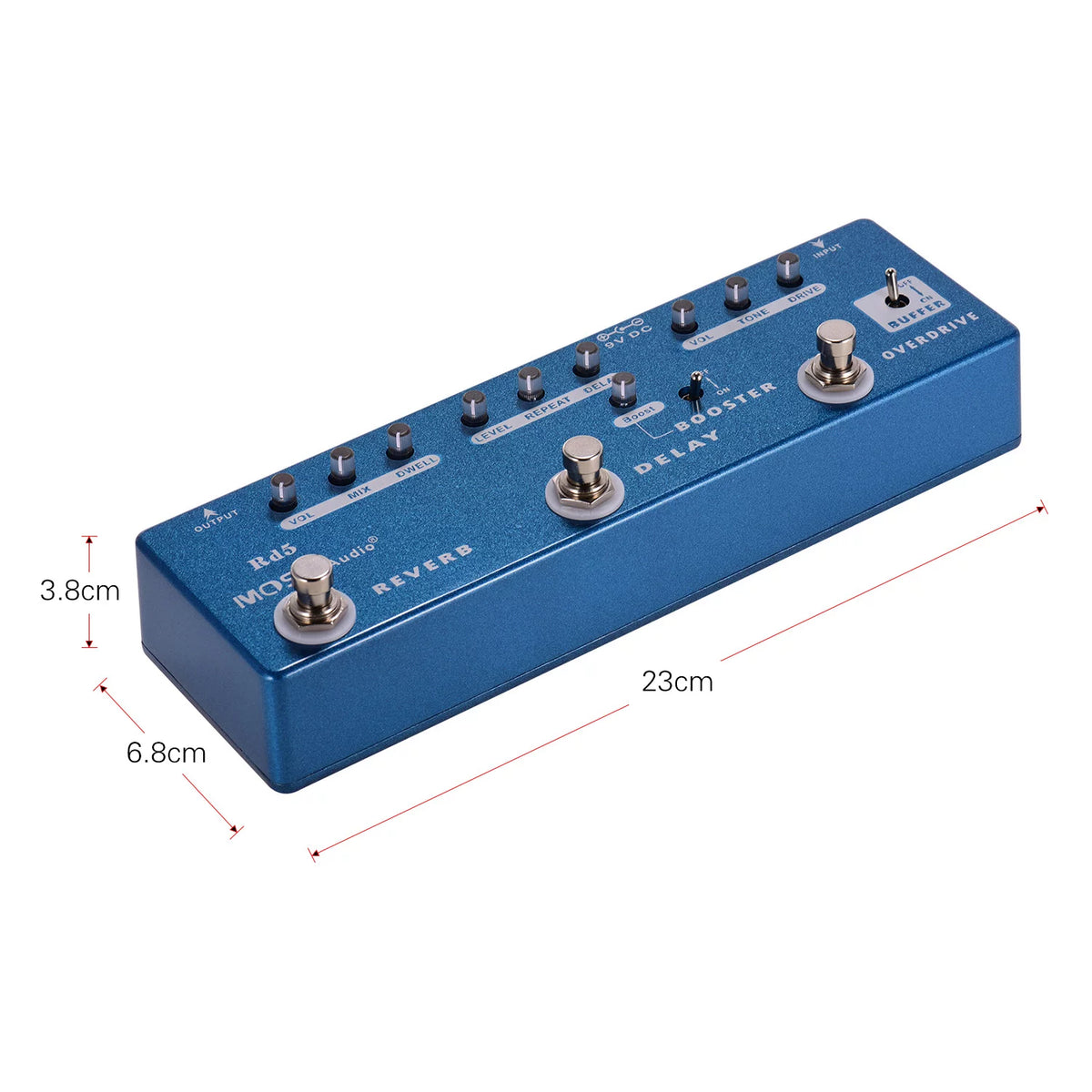 5-in-1 Guitar Multi-Effects Pedal Y51984