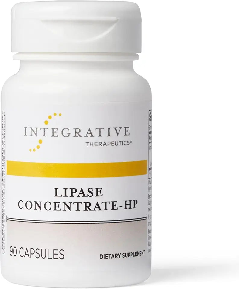 90 Vegan Capsules Lipase Concentrate Enzyme Supplement E987426
