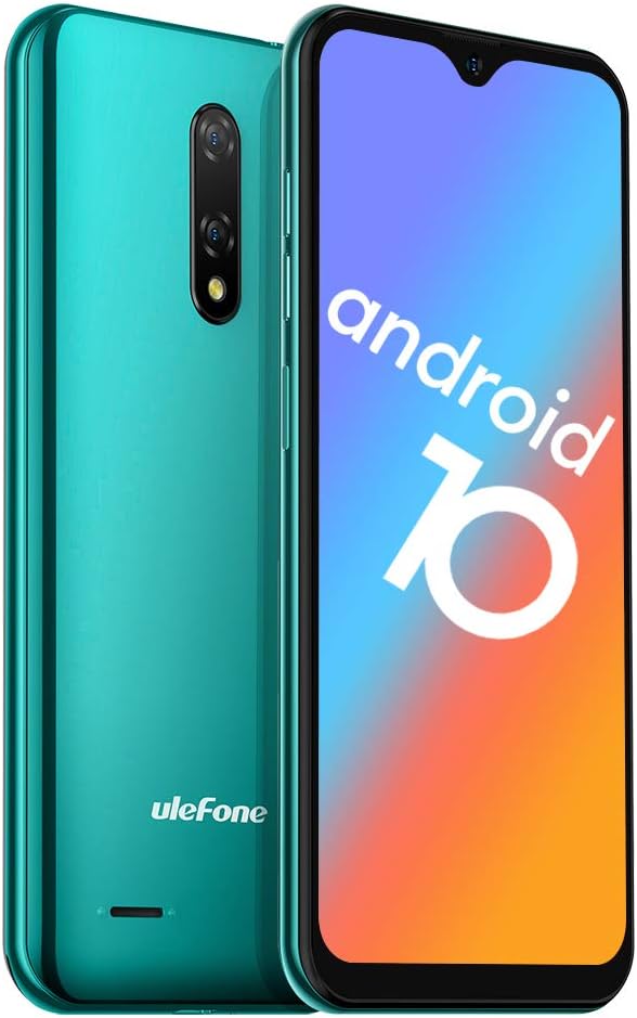 Unlocked Smartphones, Dual Sim Cell Phones, Dual Rear Camera, 5.5 Waterdrop Full-Screen, 2700mAh, Black F54768