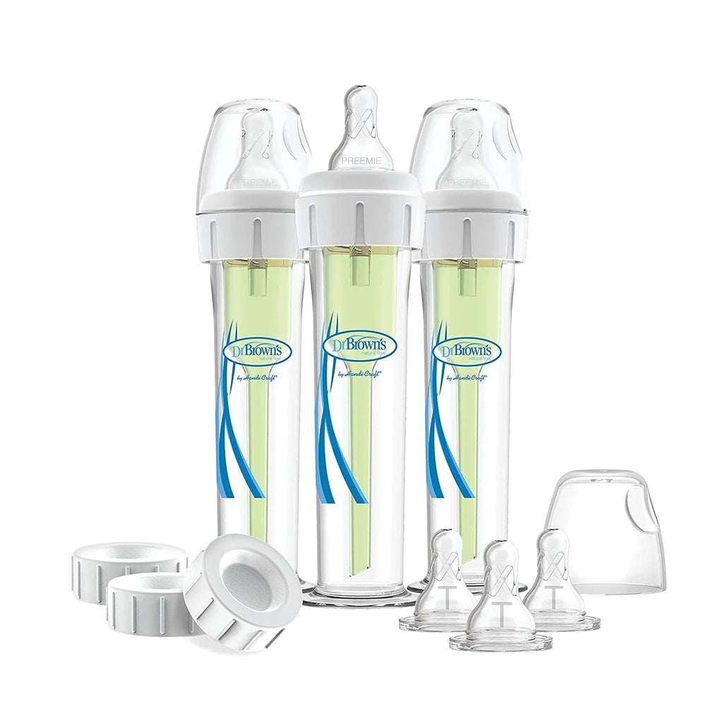 60cc Baby Bottle System with Preemie Nipple, 3 Count E992543