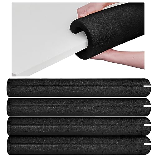 4 Pcs Black Foam Pool Noodles I73810