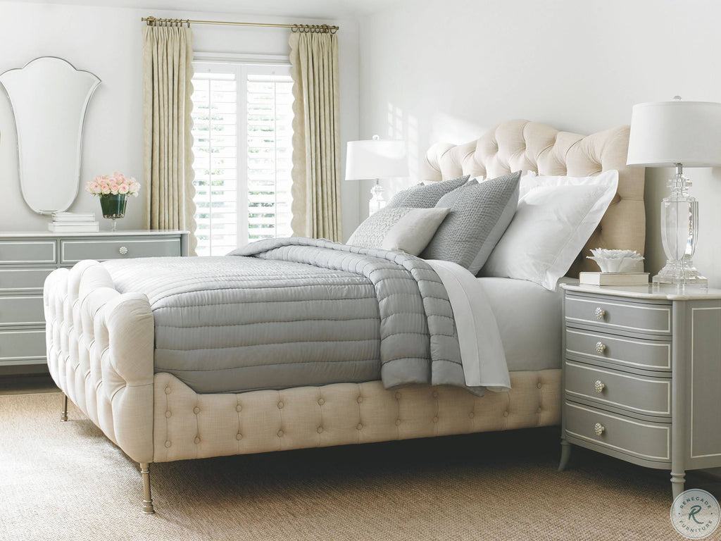 Gray Four Drawer Nightstand G2173