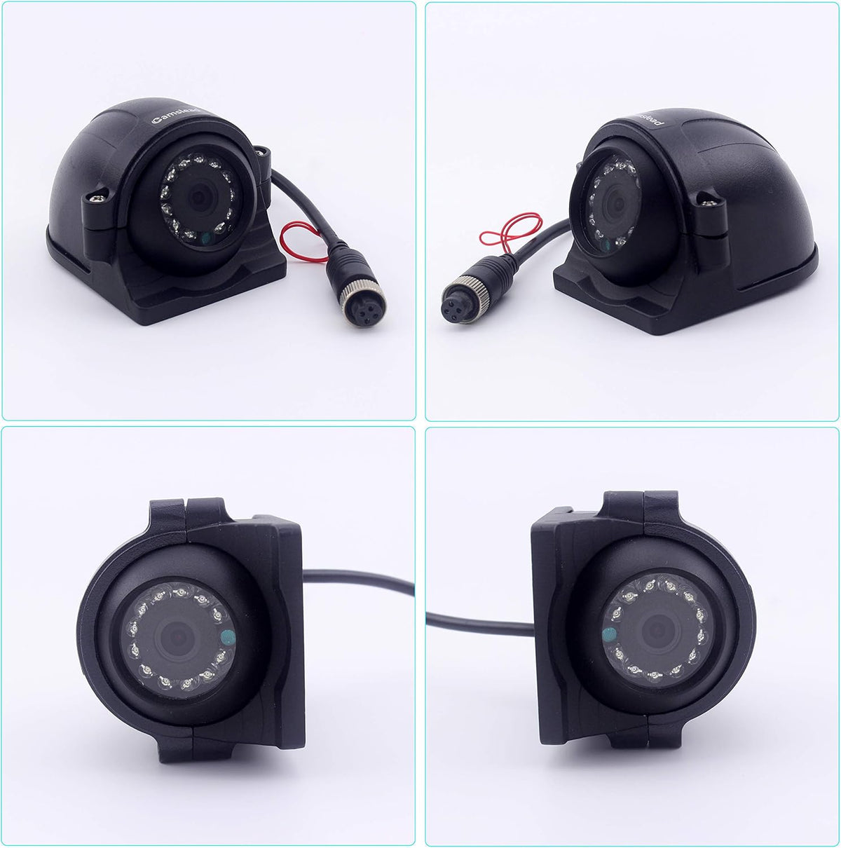 7 inch Backup Camera System with Quad Split Screen Monitor K395