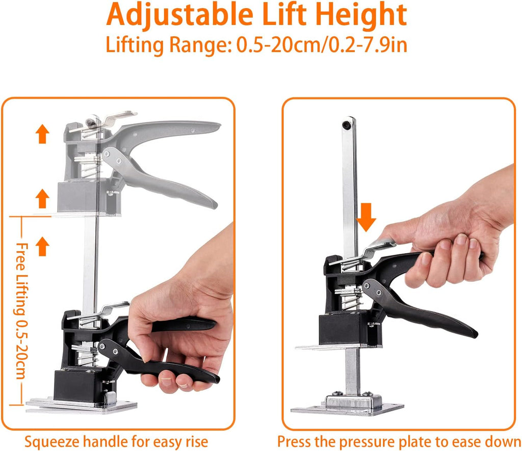 Arm Jack 2 Pack 12 Inch Hand Jack Lift Tool with Spirit Level M57600