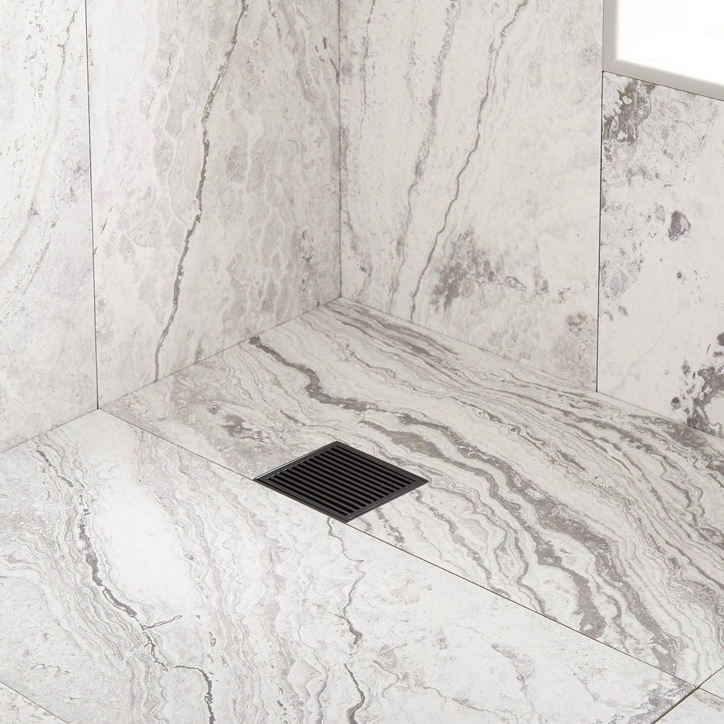 Matte Black Standard Shower Drain R773