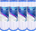 5 Micron 10x2.5 Whole House Pleated Sediment Filter Replacement Cartridge, 4Pack X77077