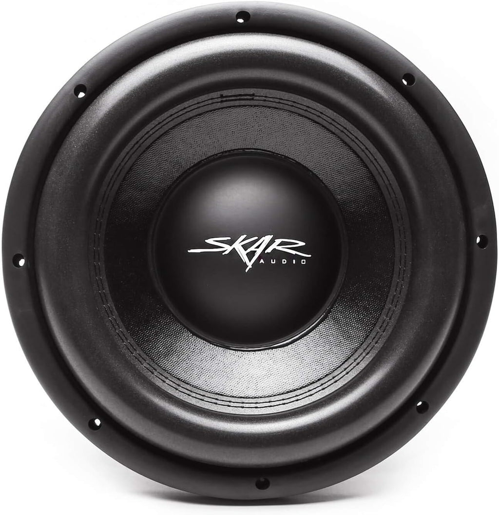 10" 800W Max Power Dual 2 Ohm Shallow Mount Subwoofers, Pair of 2 Q34389